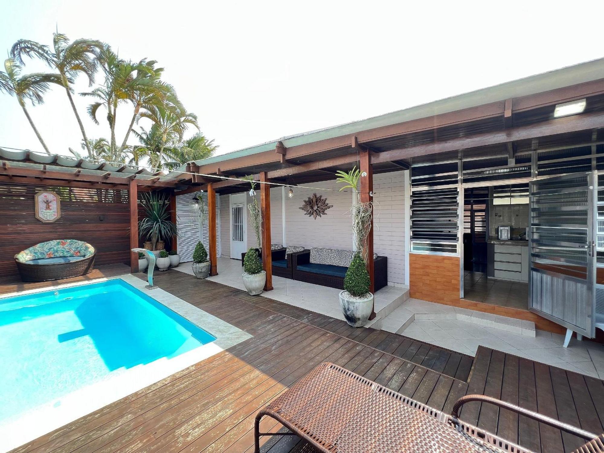 Casa Agradavel Com Piscina, A Poucos Passos Da Praia Peruíbe Εξωτερικό φωτογραφία