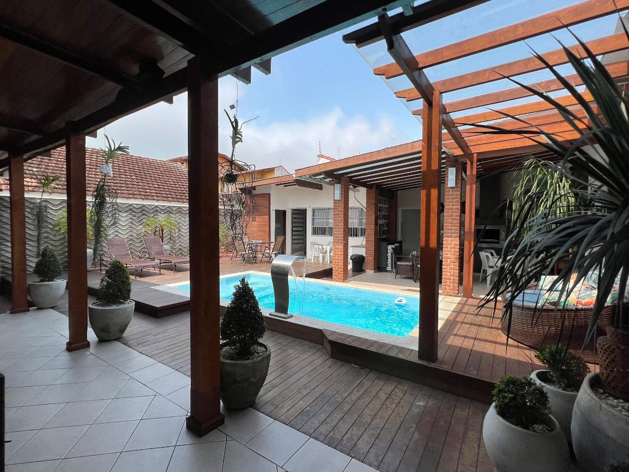 Casa Agradavel Com Piscina, A Poucos Passos Da Praia Peruíbe Εξωτερικό φωτογραφία