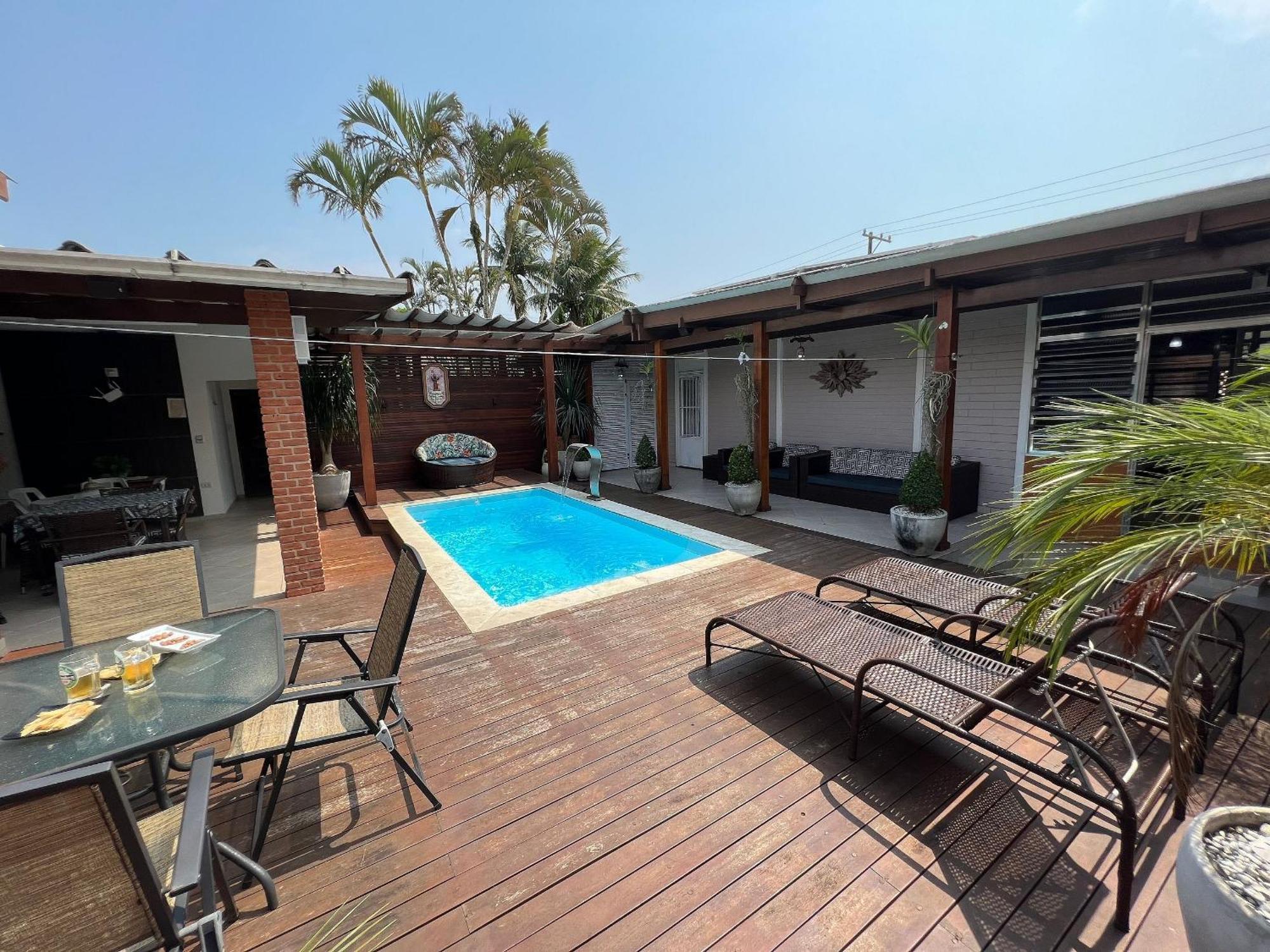 Casa Agradavel Com Piscina, A Poucos Passos Da Praia Peruíbe Εξωτερικό φωτογραφία